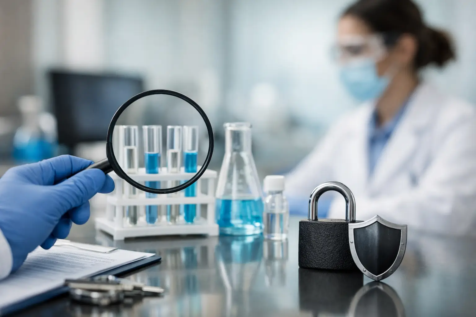 Como escolher laboratório confiável com segurança