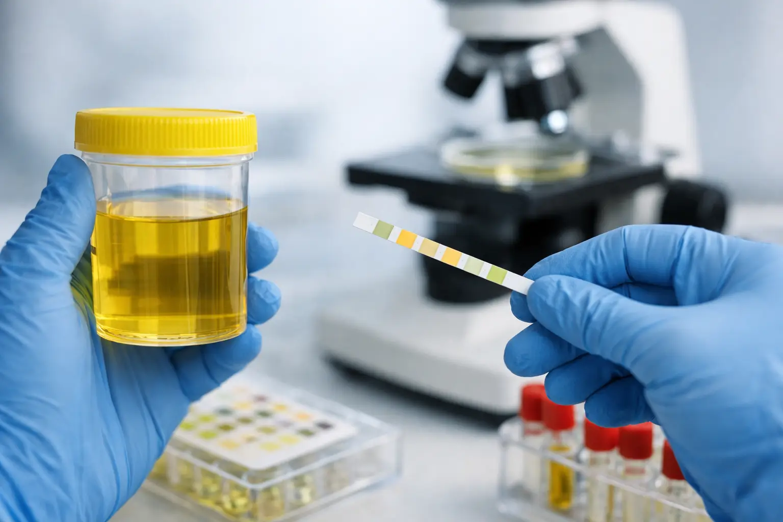 Exame de urina detecta infecção?
