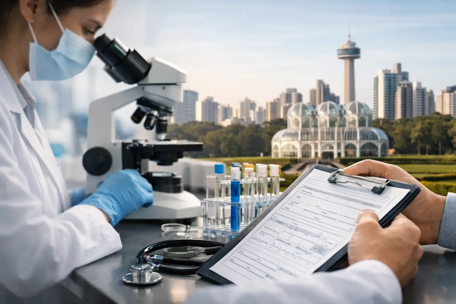Como escolher um laboratório em Curitiba com segurança